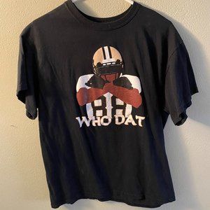 Vintage Who Dat Dez Bryant New Orleans Saints T-Shirt